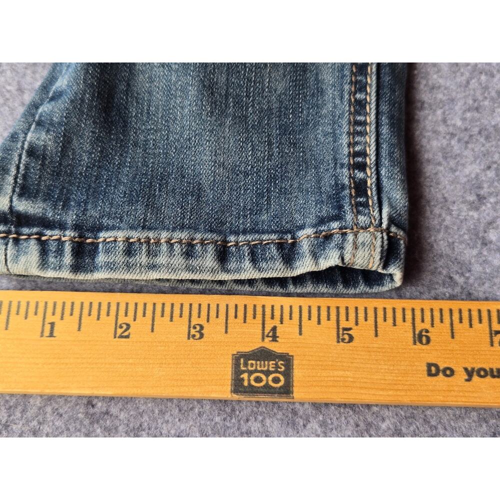 Grace In L.A. Women's Jeans Embellished Stretch Size 28 Low Rise Measures 30x30 - Picture 8 of 16